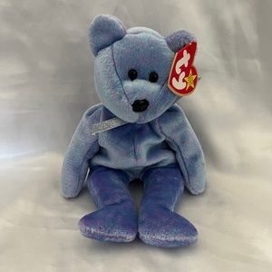 Clubby II Bear - Beanie Baby with Original Tags